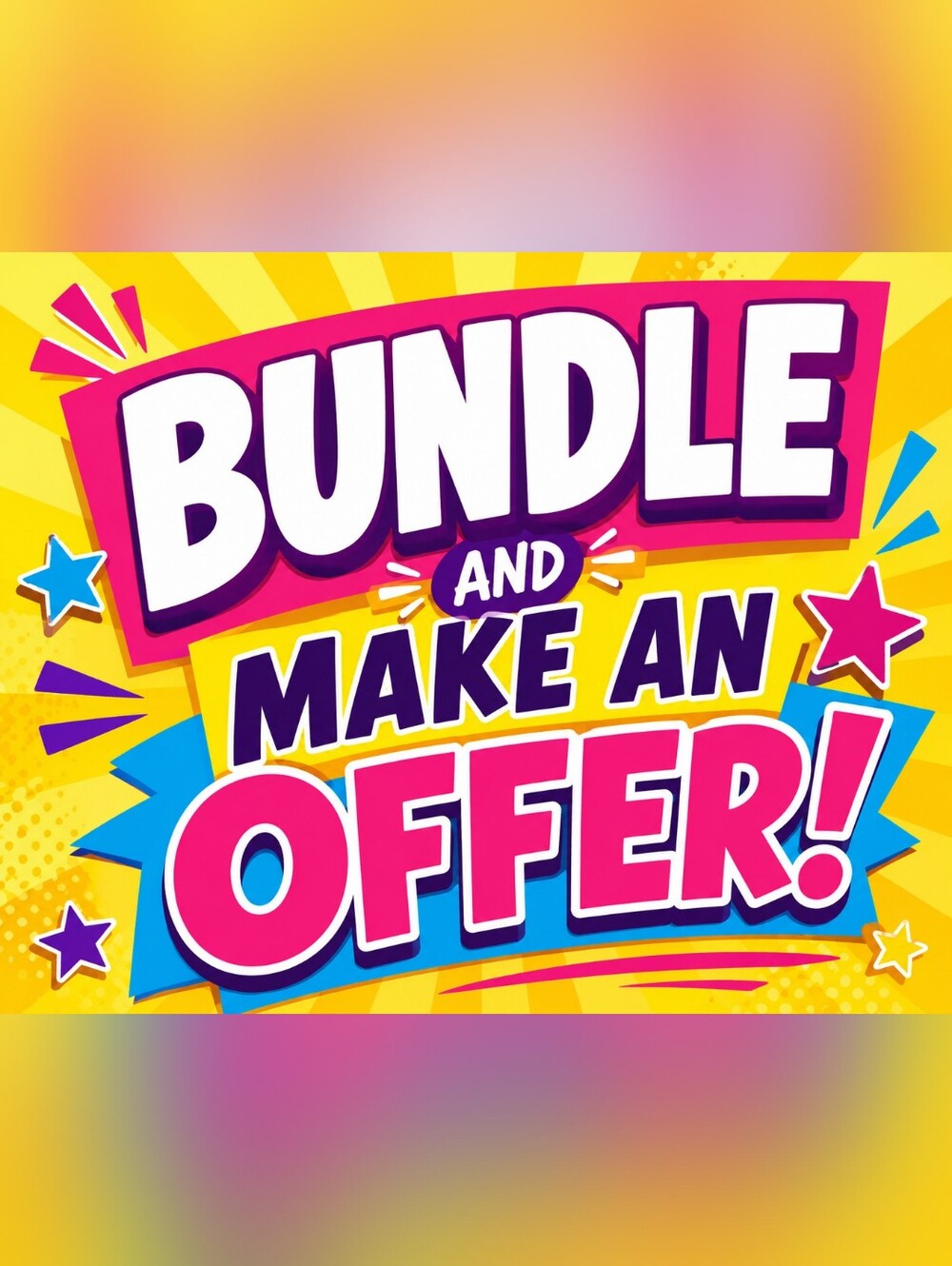 Bundle and Make an Offer